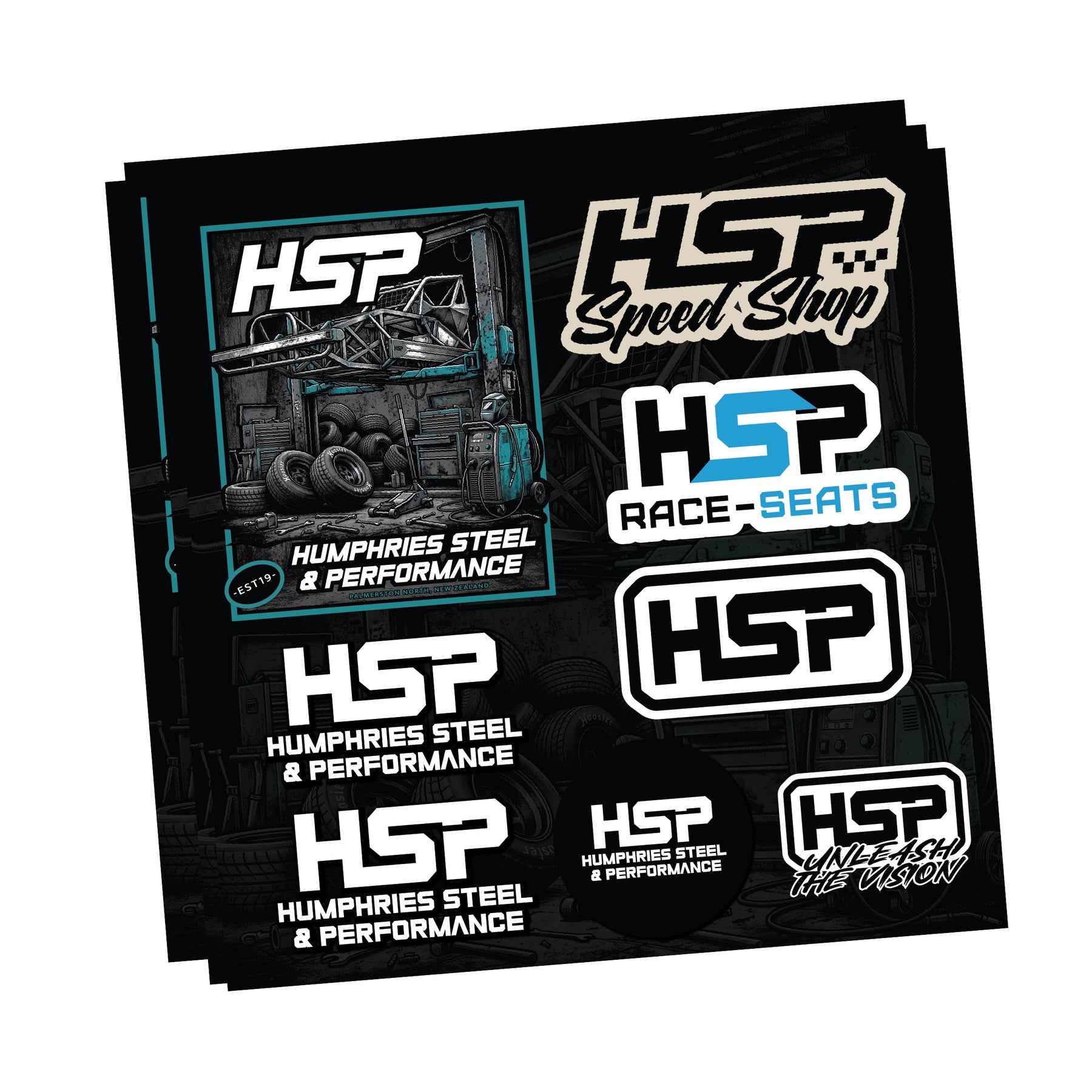 HSP Sticker Sheet