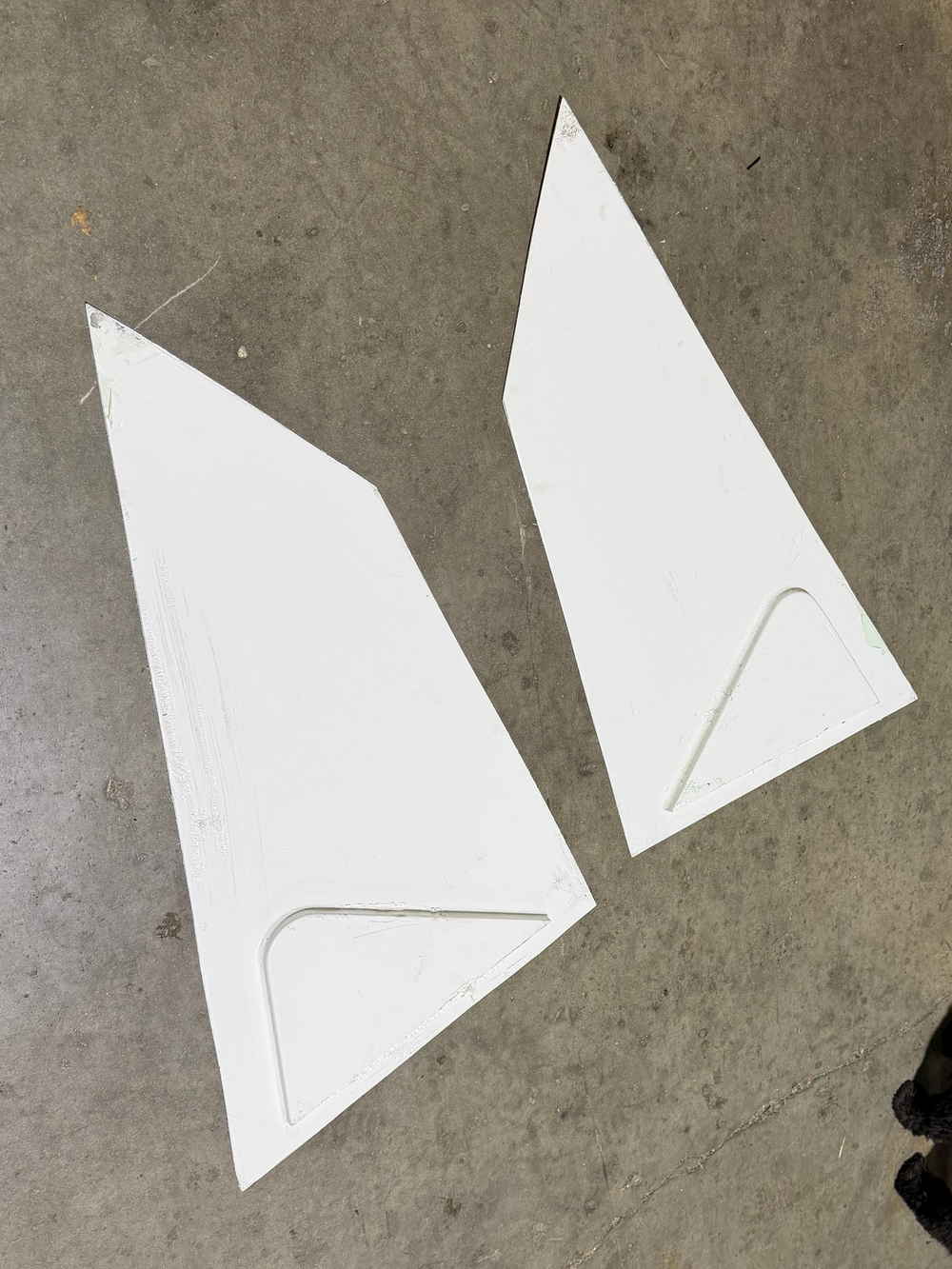 Ministock Engine Side Fibreglass Panels